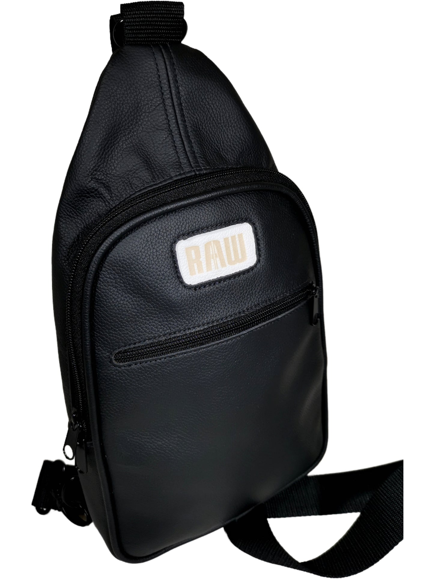 Genuine leather sling bag