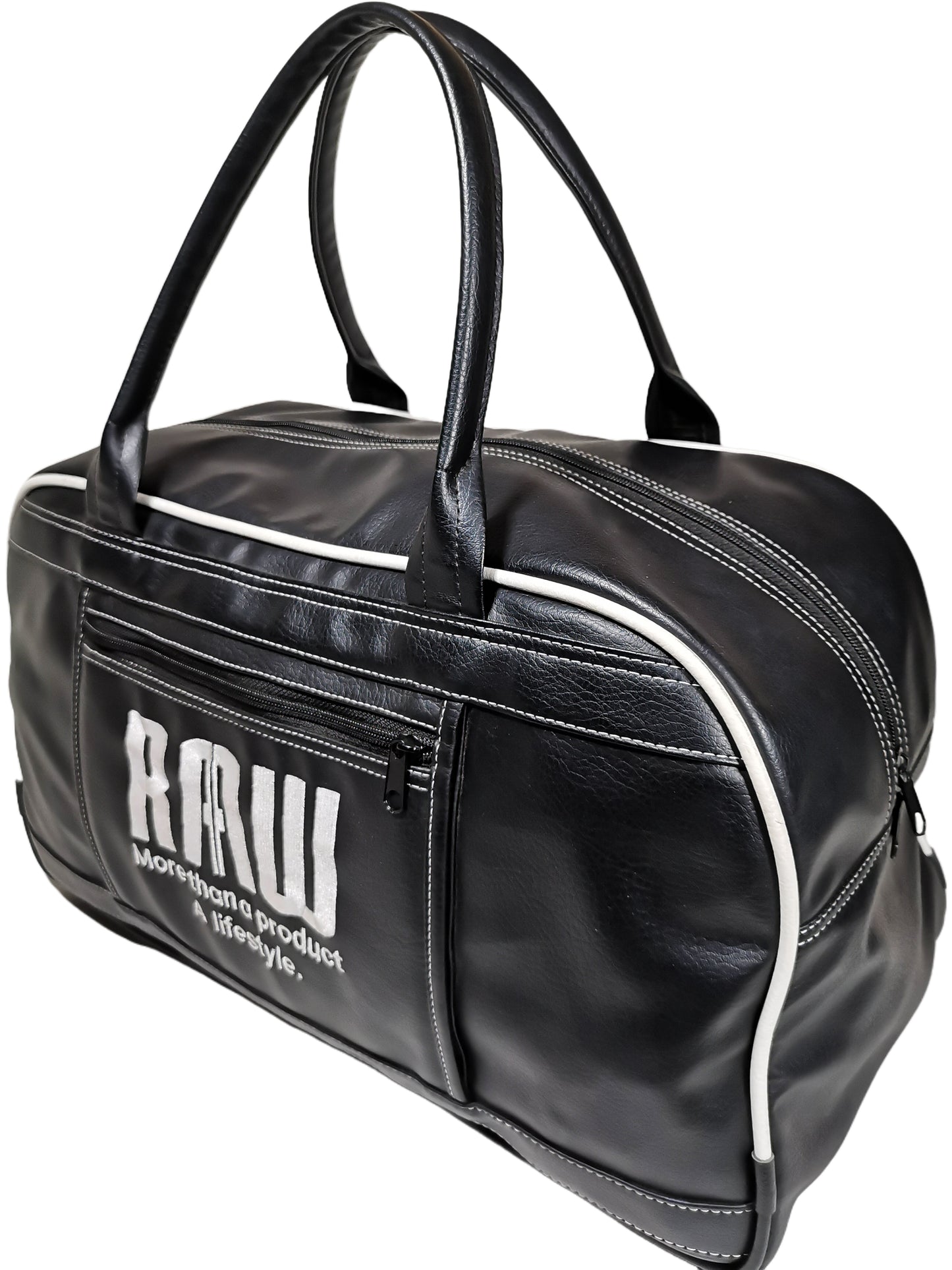 Duffel Bag / Black and White