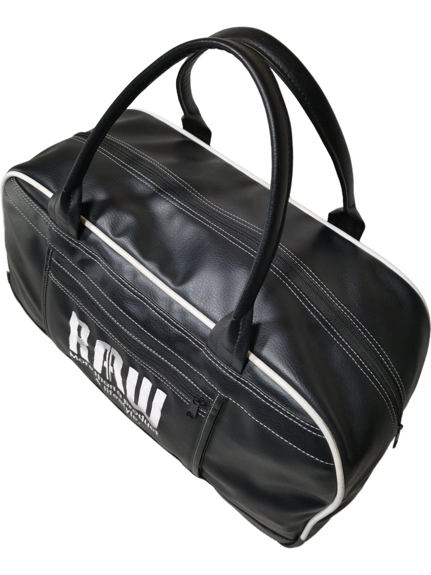 Duffel Bag / Black and White