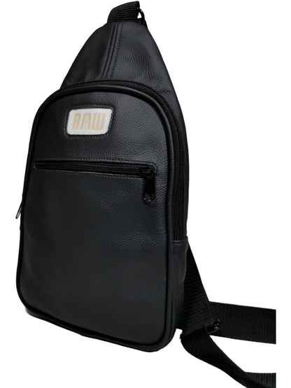 Genuine leather sling bag