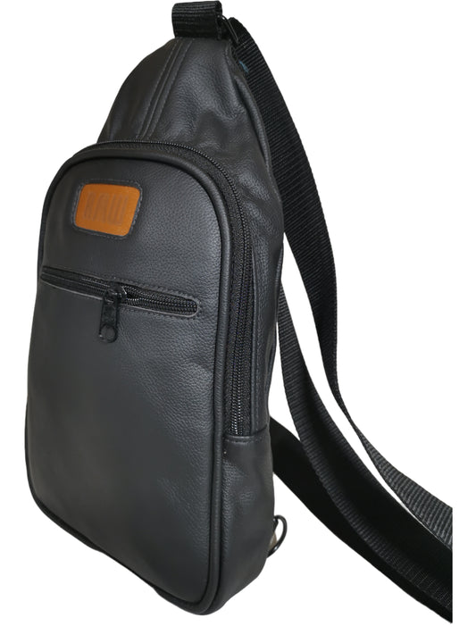 Genuine leather sling bag