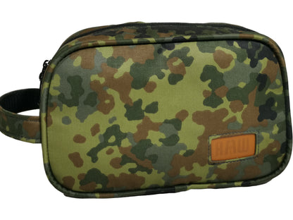 Camouflage canvas Pouch / Cosmetic bag