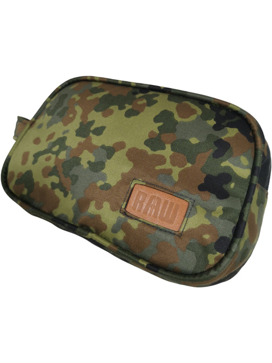 Camouflage canvas Pouch / Cosmetic bag