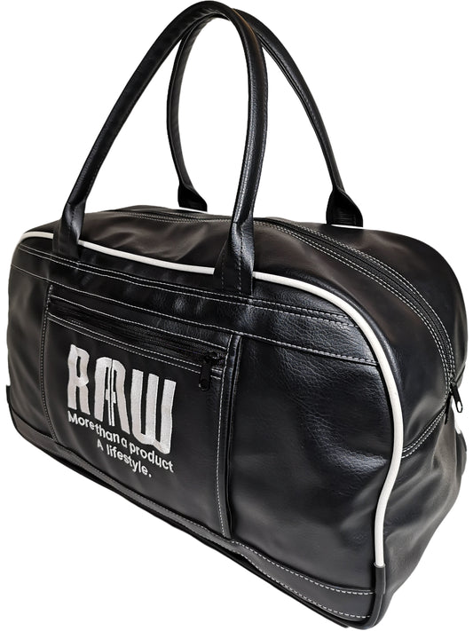 Duffel Bag / Black and White